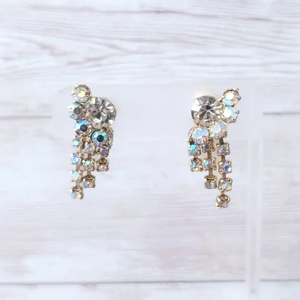 Vintage clip earrings